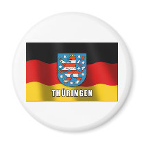 Thüringen coat of arms magnet