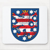 Thuringen Coat of Arms Mousepad