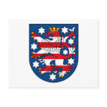 Thuringen Coat of Arms Postcard