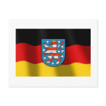 Thüringen coat of arms postcard