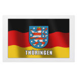 Thüringen coat of arms personalized stationery
