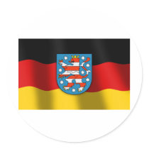 Thüringen coat of arms stickers by german_pride Thüringen coat of arms stickers