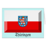 Thuringen Flag Gem cards