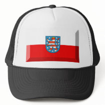 Thuringen Flag Gem Hat