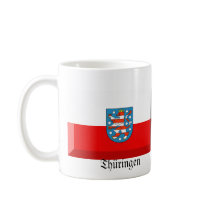 Thuringen Flag Gem Mug