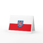 Thuringen Flag Greeting Card