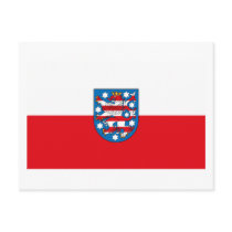 Thuringen Flag Postcard