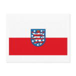 Thuringen Flag Postcard