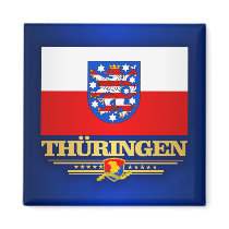 Thuringen (Thuringia) Flag Magnets