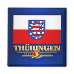 Thuringen (Thuringia) Flag Magnets