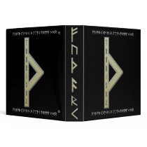Thurisaz Rune gold binders by JKcoder Thurisaz Rune gold binders