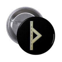 Thurisaz Rune gold Pins