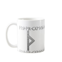 Thurisaz Rune grey Mugs