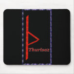 Thurisaz Rune Mouse Pads