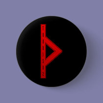 Thurisaz Rune red buttons