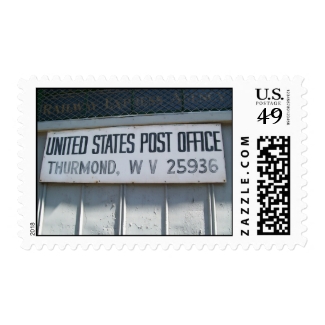 Thurmond West Virginia Postage Stamp