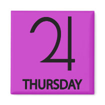 Thursday magnet