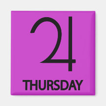 Thursday magnet