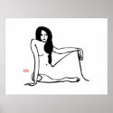 Thursday's Repose from The Daily Figure posters