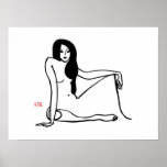 Thursday's Repose from The Daily Figure Print