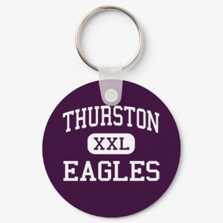 Thurston - Eagles - High School - Redford Michigan keychain