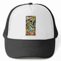 Thurston Magician & Jane ~ Vintage Magic Act Mesh Hats