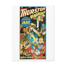 Thurston Magician & Jane ~ Vintage Magic Act Post Cards