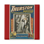 Thurston The Great Magician Vintage Advertisement Fridge Magnet