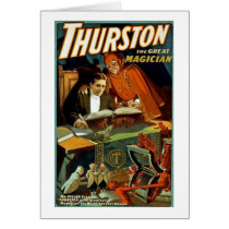 Thurston The Great Magician - Vintage cards