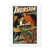 Thurston The Great Magician - Vintage postcards