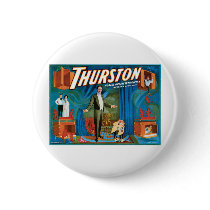 Thurston World's Greatest Magician ~ Vintage Act Pinback Button