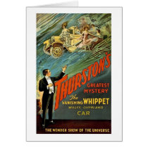 Thurston's Greatest Mystery Vintage Ad Greeting Card