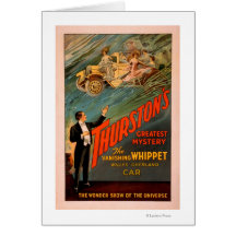 Thurston's Vanishing Whippet Willys-Overland Greeting Cards