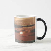 "Thy word is a lamp unto my feet" Scripture mug mugs