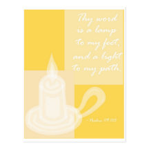 Thy Word Postcard