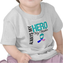 Thyroid Cancer ALWAYS MY HERO MY Mother Tees