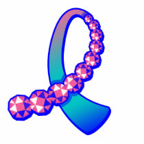 Thyroid Cancer Awareness Ribbon Photo Sculpture photo sculptures by cancerapparel Thyroid Cancer Awareness Ribbon Photo Sculpture photo sculptures