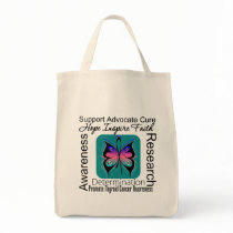 Thyroid Cancer Butterfly Inspirations bags
