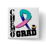 Thyroid Cancer Chemo Grad buttons