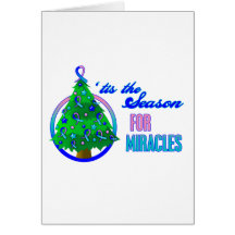 Thyroid Cancer Christmas Miracles Greeting Cards