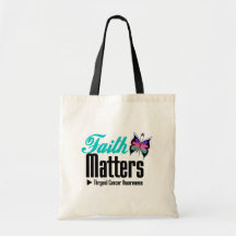 Thyroid Cancer FAITH MATTERS Bags