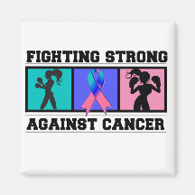 Thyroid Cancer Fighting Strong Magnet