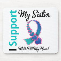 Thyroid Cancer I Support My Sister Mouse Pad