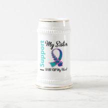 Thyroid Cancer I Support My Sister Mugs