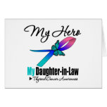 Thyroid Cancer My Hero My Daughter-in-Law Card