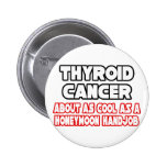 Thyroid Cancer...Not Cool Pinback Buttons