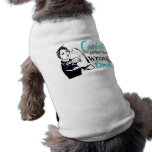 Thyroid Cancer Picked The Wrong Diva Doggie T-shirt