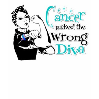 Thyroid Cancer Picked The Wrong Diva shirt