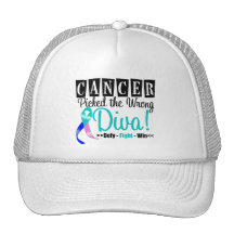 Thyroid Cancer Picked The Wrong Diva v2 Hats