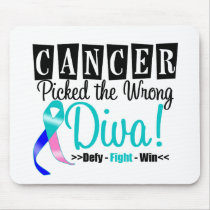 Thyroid Cancer Picked The Wrong Diva v2 Mouse Pad